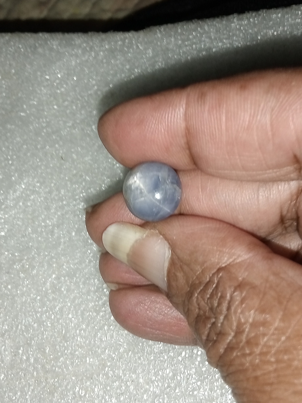 BIG Certified Natural No Heat 12.25ct Blue Star Sapphire - Picture 12 of 17